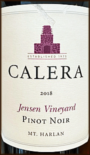 Calera 2018 Jensen Pinot Noir