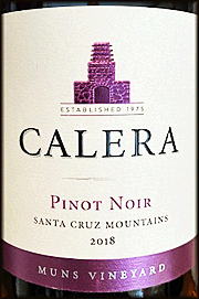 Calera 2018 Muns Vineyard Pinot Noir