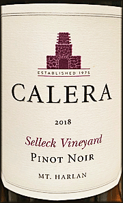 Calera 2018 Selleck Pinot Noir