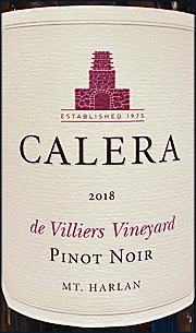 Calera 2018 de Villiers Pinot Noir