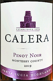 Calera 2019 Santa Lucia Highlands Pinot Noir