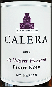 Calera 2019 de Villiers Pinot Noir