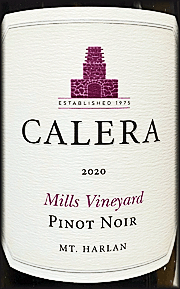 Calera 2020 Mills Pinot Noir