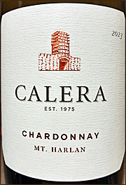 Calera 2023 Mt Harlan Chardonnay