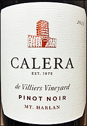 Calera 2023 de Villiers Pinot Noir