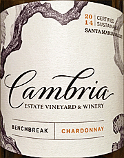 Cambria 2014 Benchbreak Chardonnay