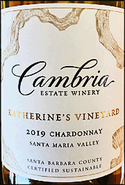 Cambria 2019 Katherine's Chardonnay