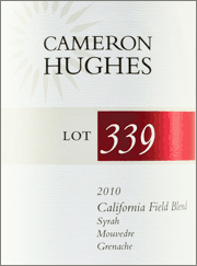 Cameron Hughes 2010 Lot 339 California Field Blend