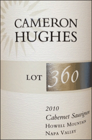 Cameron Hughes 2010 Lot 360 Cabernet