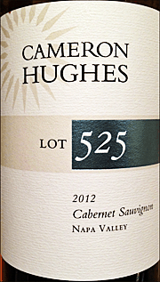 Cameron Hughes 2012 Lot 525 Cabernet Sauvignon