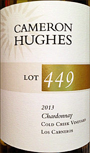 Cameron Hughes 2013 Lot 449 Chardonnay