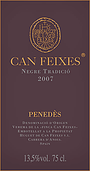 Can Feixes 2007 Negre Tradicio