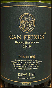 Can Feixes 2019 Blanc Seleccio