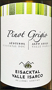 Cantina Valle Isarco 2023 Pinot Grigio