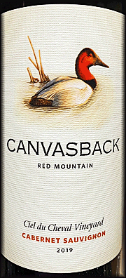 Canvasback 2019 Ciel du Cheval Red Wine