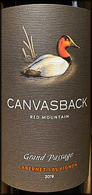 Canvasback 2019 Grand Passage Cabernet Sauvignon