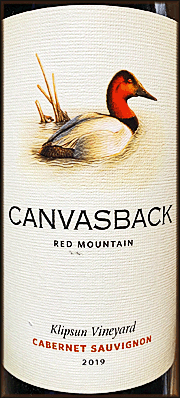 Canvasback 2019 Klipsun Cabernet Sauvignon