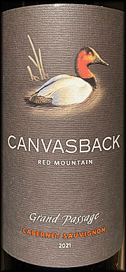 Canvasback 2021 Grand Passage Cabernet Sauvignon