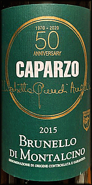 Caparzo 2015 Brunello di Montalcino