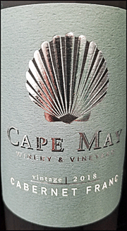Cape May 2018 Cabernet Franc
