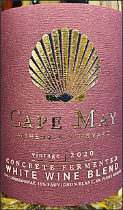 Cape May 2020 White Wine Blend