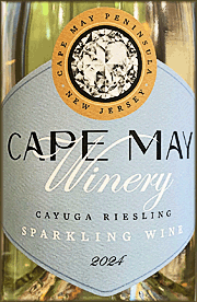 Cape May 2022 Cayuga Riesling Sparkling Wine