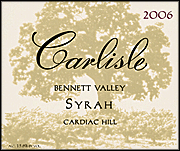 Carlisle 2006 Cardiac Hill Syrah
