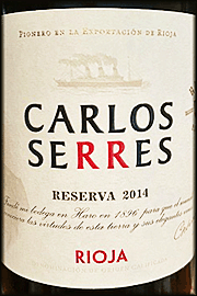Carlos Serres 2014 Reserva