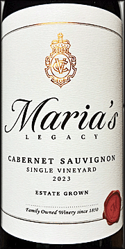 Carmen 2023 Maria's Legacy Cabernet Sauvignon