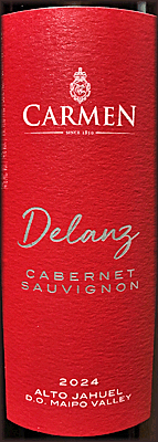 Carmen 2024 Delanz Cabernet Sauvignon