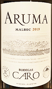 Caro 2019 Aruma Malbec