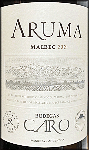 Caro 2021 Aruma Malbec