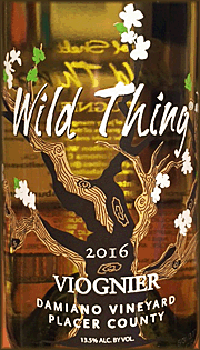 Carol Shelton 2016 Wild Thing Viognier