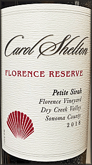 Carol Shelton 2018 Florence Reserve Petite Sirah