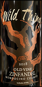 Carol Shelton 2018 Wild Thing Zinfandel