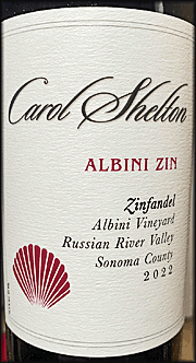 Carol Shelton 2022 Albini Zinfandel