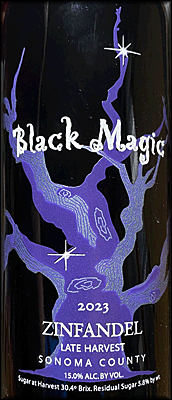 Carol Shelton 2023 Black Magic Late Harvest Zinfandel