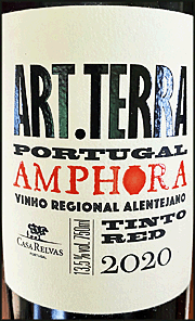 Casa Relvas 2020 Art Terra Amphora Red