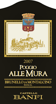 Banfi 2007 Poggio Alle Mura Brunello de Montalcino