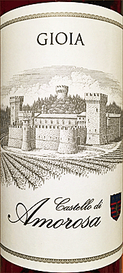 Castello di Amorosa 2015 Gioia