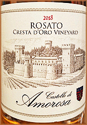 Castello di Amorosa 2018 Rosato Cresta d'Oro