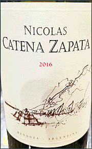 2016 Nicolas Catena Zapata