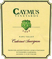 Caymus 2008 Napa Valley Cabernet