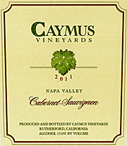 Caymus 2011 Napa Valley Cabernet Sauvignon