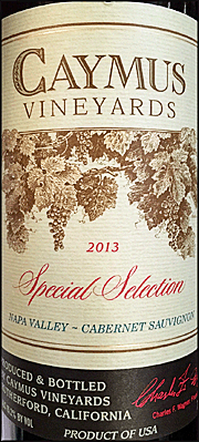 Caymus 2013 Special Selection Cabernet Sauvignon