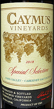 Caymus 2018 Special Selection Cabernet Sauvignon