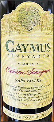 Caymus 2019 Cabernet Sauvignon