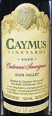 Caymus 2020 Napa Valley Cabernet Sauvignon