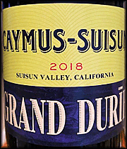 Caymus-Suisun 2018 Grand Durif