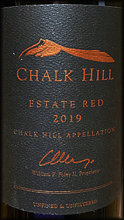 Chalk Hill 2019 Estate Red